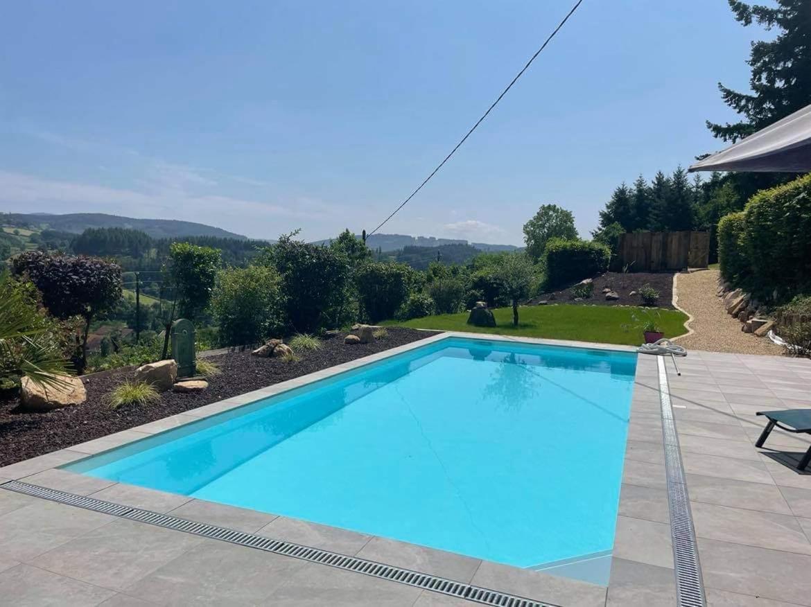 La Mazille , Cossy Vakantiestudio Met Zwembad In Zuid-Bourgogne Anglure-sous-Dun Exteriér fotografie