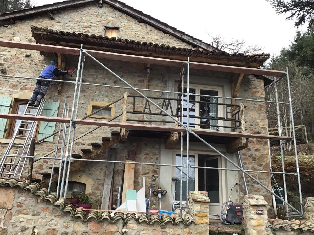 La Mazille , Cossy Vakantiestudio Met Zwembad In Zuid-Bourgogne Anglure-sous-Dun Exteriér fotografie