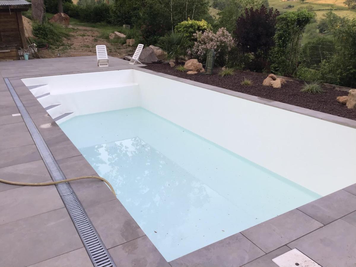 La Mazille , Cossy Vakantiestudio Met Zwembad In Zuid-Bourgogne Anglure-sous-Dun Exteriér fotografie