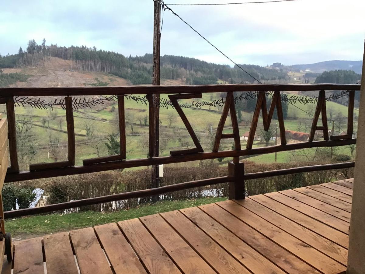 La Mazille , Cossy Vakantiestudio Met Zwembad In Zuid-Bourgogne Anglure-sous-Dun Exteriér fotografie